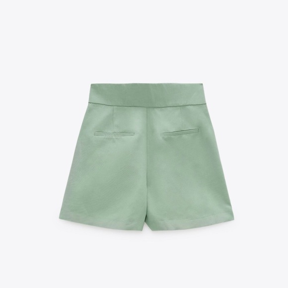 ZARA Linen blend shorts - Picture 4 of 11